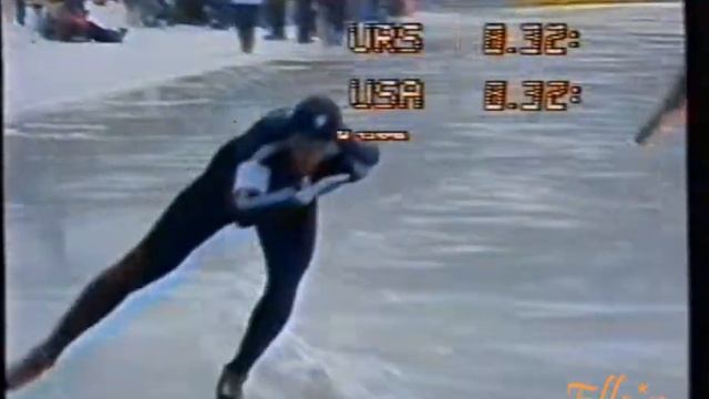 World Championships Allround Inzell 1986 - 10 km Bozhev - Silk смотреть онлайн