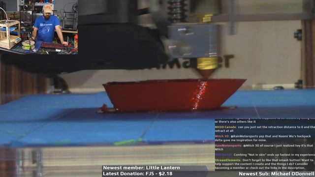 FASTEST WOODY IN THE WORLD! #3dprinting #livestream смотреть онлайн