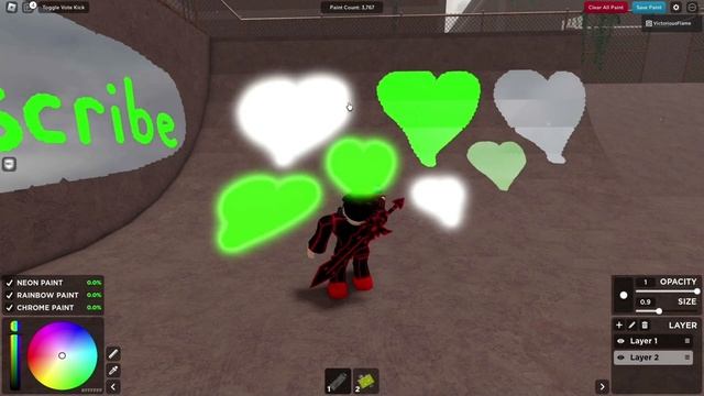 How To Use RAINBOW Paint In Spray Paint Roblox... ? смотреть онлайн