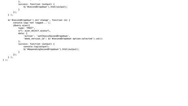 Wordpress: Why my Ajax events are no longer detected after dynamic change of shortcode content? смотреть онлайн