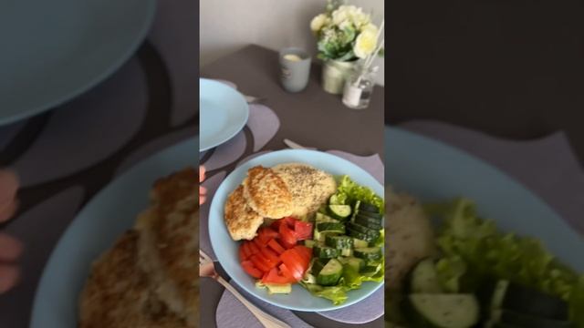 Лучшие ПП рецепты / Полезный обед / здоровая тарелка #фитнес #мотивация #питание смотреть онлайн