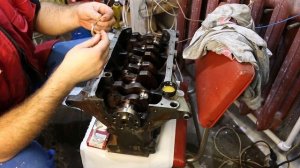 Установка коленвала Ваз калина