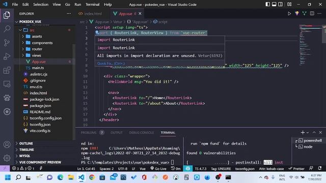 Vue.js Pokedex #1 (Project Configuration and Apresentation) смотреть онлайн