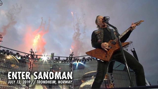 Metallica - Enter Sandman (Guitar Backing Track) смотреть онлайн