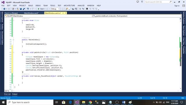 Create A Paint Application In WPF With Xaml And C# With Drag & Drop #CSharp #XAML #WPF #PaintApp