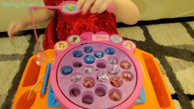 DISNEY PRINCESS Magical Gems Fishing Game, Video 164 @itsplaytime612 смотреть онлайн