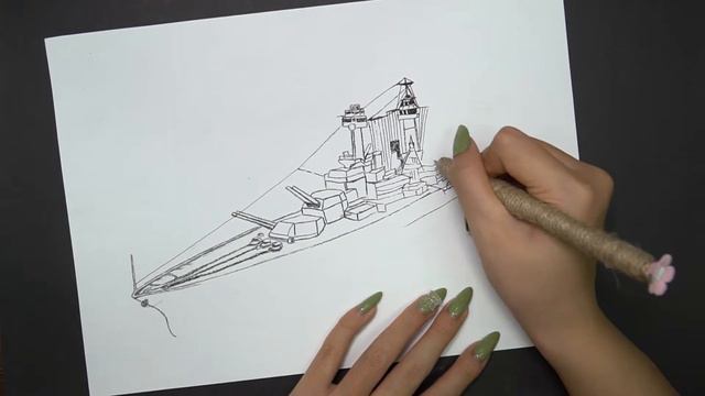 How To Draw Battleship War Tactics - Pencil Drawing Tank | Art Director смотреть онлайн