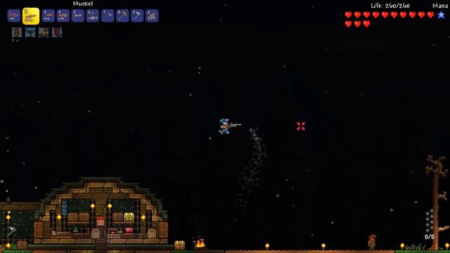 DESERT SCOURGE & EYE OF CTHULHU! Terraria Super-Modded Gunslinger | 1.3.5 #4 смотреть онлайн