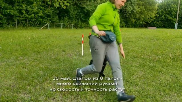 Учим слалом: прогресс за неделю смотреть онлайн