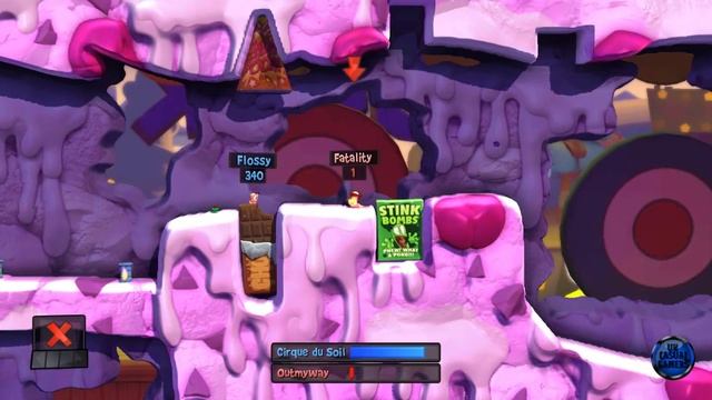 Worms Revolution: All the fun of the Fair! 3/5 - All In The Mind Solution / Guide смотреть онлайн