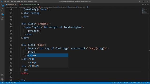 Create Your Online Food Store Using Angular - Part 8 - Food Page смотреть онлайн