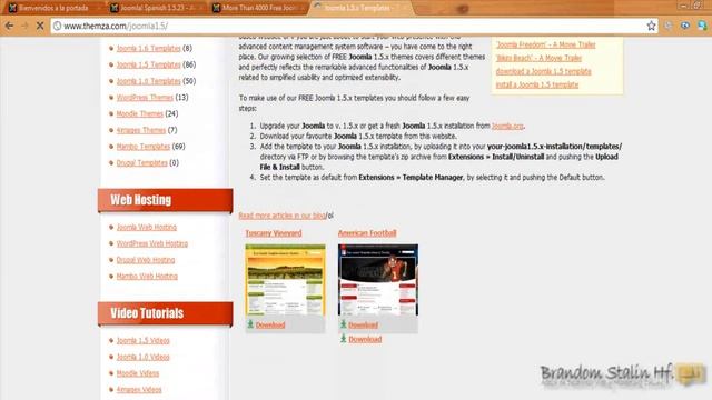 ? 20. Curso de Joomla: Instalación y configuración de Plantillas ? смотреть онлайн