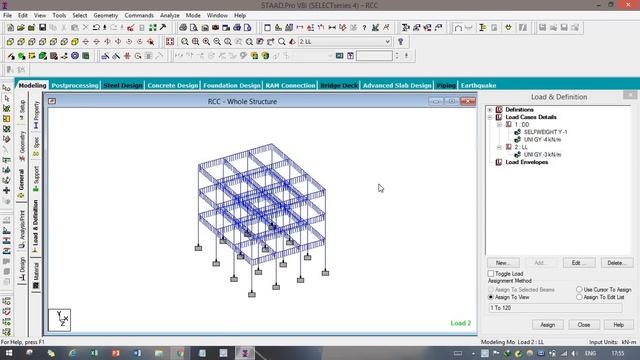 Design and analysis of three Storey Building in Staad Pro смотреть онлайн