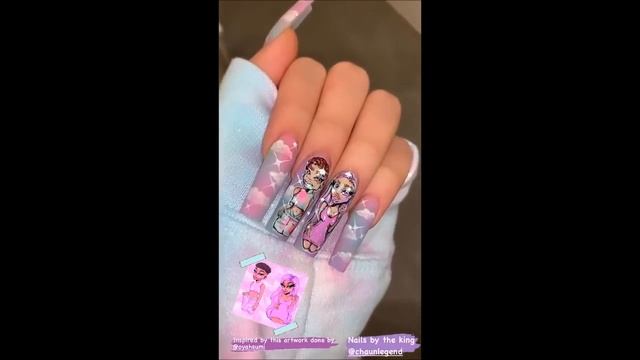Kylie Jenner | Getting My Nails Done ?? My Fave Nail Art Designs ? Manicure смотреть онлайн