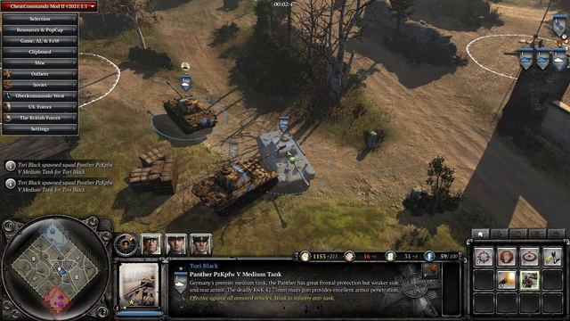 If Panthers behaved like PAK 43's. смотреть онлайн