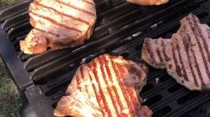 Чугунная решётка-гриль и чугунный мангал. Готовим антрекот, крылышки и шампиньоны на решётке-гриль