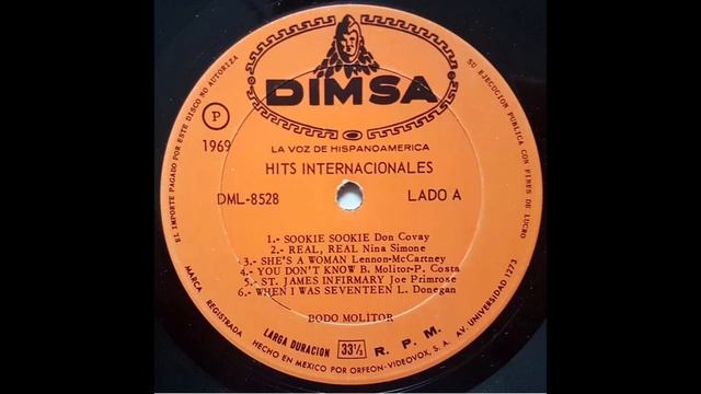 She's A Woman - Bodo Molitor - México - 1969 смотреть онлайн