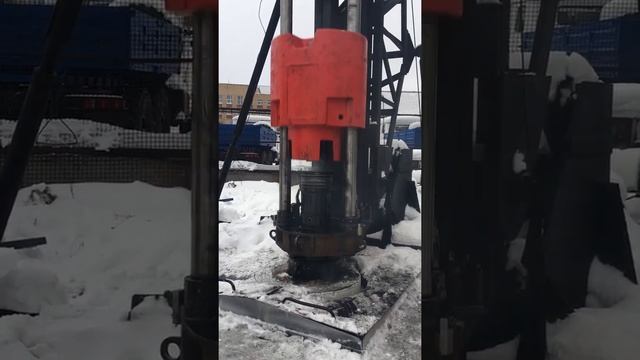 Испытания штангового дизель молота DR-30 смотреть онлайн