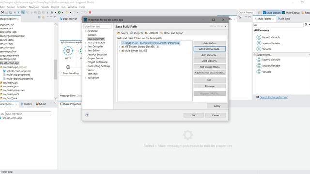Connecting MS SQL Database With Mulesoft Database Connector смотреть онлайн