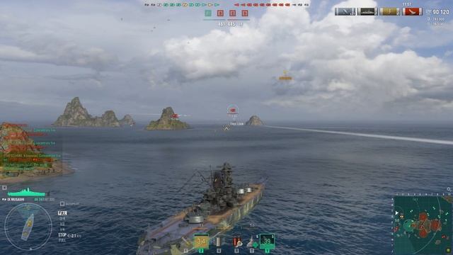 ?? Musashi: The Ultimate Battleship Rivaling Yamato! — World of Warships! смотреть онлайн