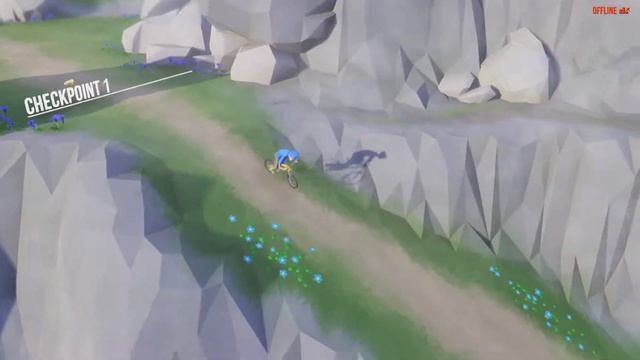 Lonely Mountains Downhill Gameplay Walkthrough PC HD смотреть онлайн