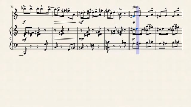 Suite for Fiddle and Piano, II: Ragtime смотреть онлайн