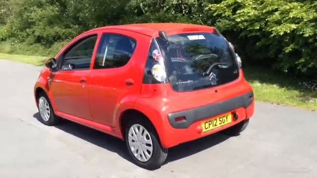 CITROEN C1 VTR RED 2012 смотреть онлайн