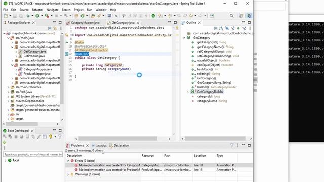 Clase 15: Eclipse STS con MapStruct y Lombok | Configuración en Spring Tools Suite 4 смотреть онлайн