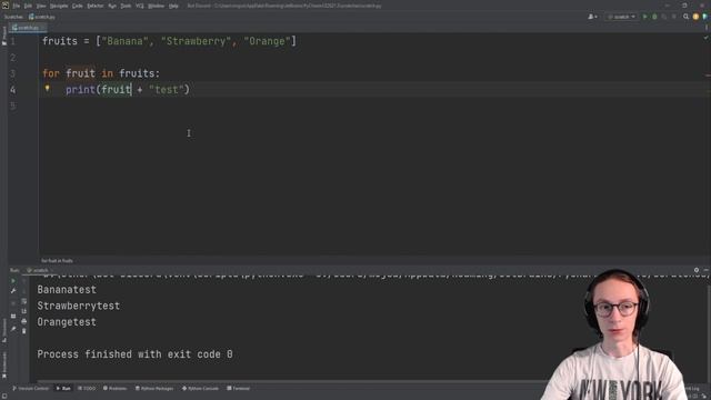 Python Basics - For Loops #22 смотреть онлайн