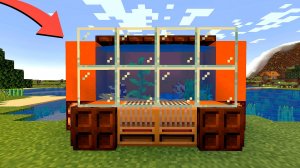 это самый лёгкий и красивый аквариум в майнкрафте |как сделать аквариум в майнкрафте