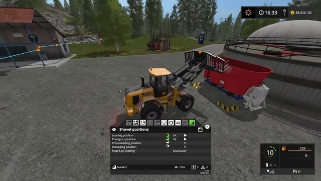 Farming Simulator 17 Courseplay Tutorial - How To Unload BGA Silo With Courseplay