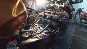 Синхронизация карбюраторов на мотоцикле HONDA CBR 1100XX