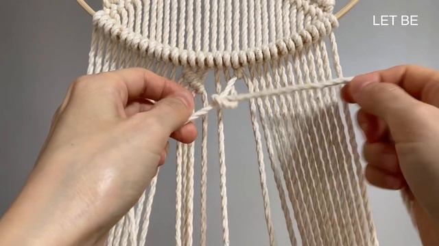 DIY | Macrame Dreamcatcher Wall Hanging | 마크라메 드림캐쳐 월 행잉