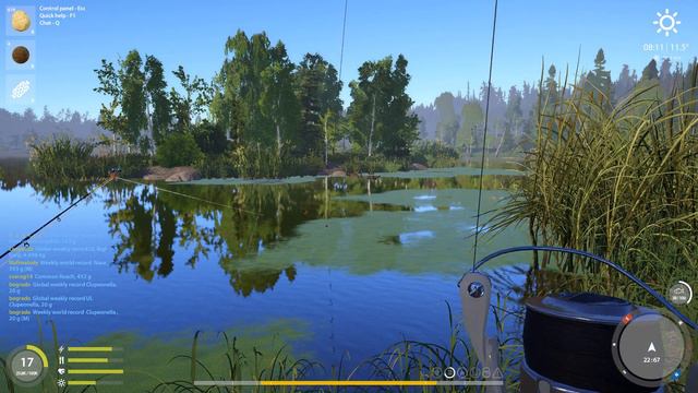 ACTIVE FISHING SPOT : OLD BURG LAKE Russian Fishing 4