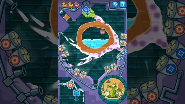 Where's My Water Level 8-15 Water World (Caution To The Wind) Game Walkthrough / Level Solution! смотреть онлайн