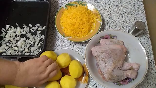Курица+картошка+сыр=очень вкусный обед для всей семьи! смотреть онлайн