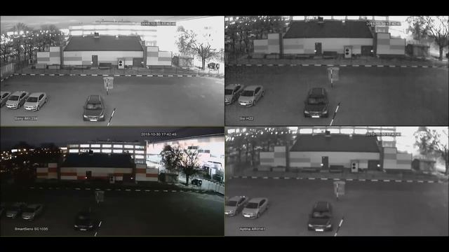 Сравнение изображений с AHD видеокамер на базе разных CMOS матриц формата 720p.mp4 смотреть онлайн