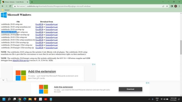 How To Install CodeBlocks in Windows 10/11 (2022) Latest Version смотреть онлайн