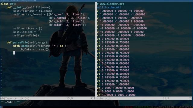 5 - Python Kivy 3D - Importando modelos 3D do Blender no Kivy com Python смотреть онлайн