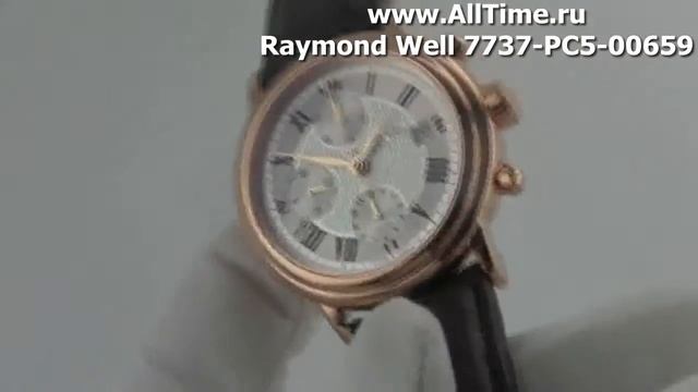 Мужские наручные швейцарские часы Raymond Weil 7737-PC5-00659 смотреть онлайн