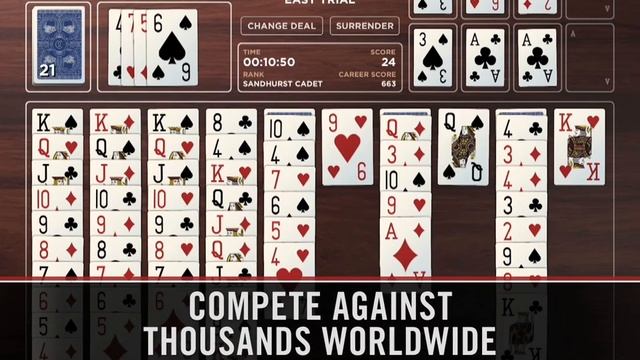 Churchill Solitaire - App Preview смотреть онлайн