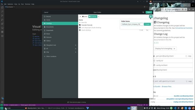 Build A Full Stack Gym in React JavaScript - #02 - Setup Front End and Back End Folders. смотреть онлайн