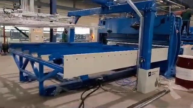 Полный автомат для производства 3Д заборов готов к отгрузке из Китая, завод Джиаоянг смотреть онлайн