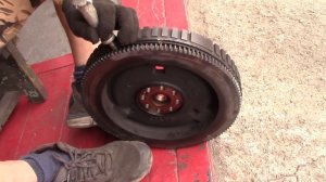 Замена венца маховика!