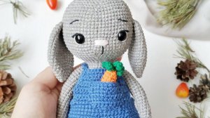 мастер класс - вяжем зайца крючком. амигуруми. часть 1 - лапы, тело, голова
