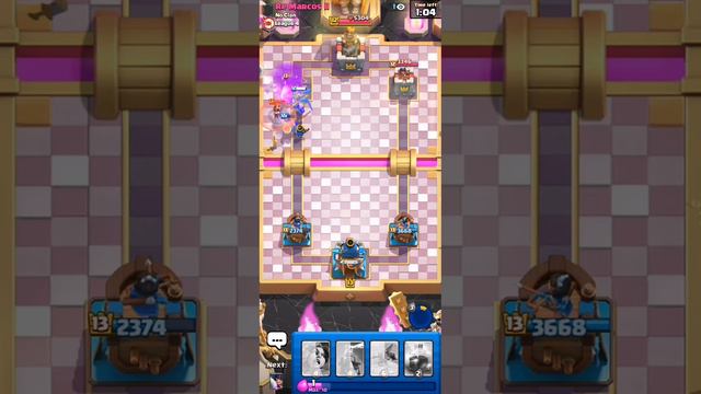 Пекка и арбалет #clashroyale #клешрояль смотреть онлайн