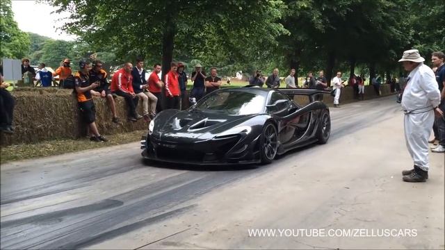 Mclaren P1 LM Start Up, Accelerations And Walkaround - Goodwood FOS 2016