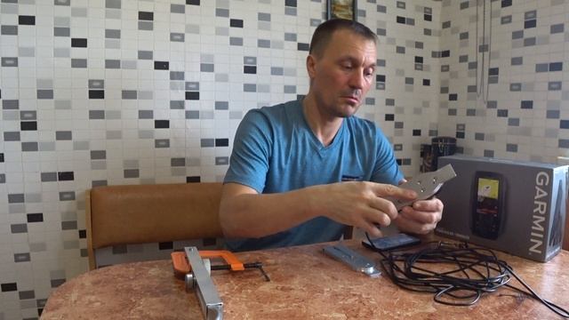 Эхолот Garmin Striker Plus 4cv.Крепление датчика эхолота GT20 на лодку пвх с надувным дном. смотреть онлайн