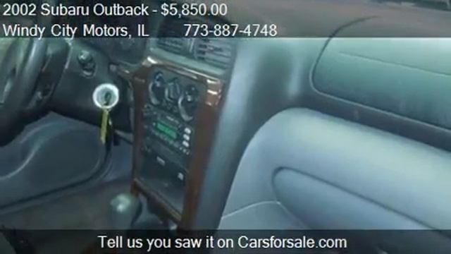 2002 Subaru Outback Wagon w/ All-weather Package - for sale смотреть онлайн