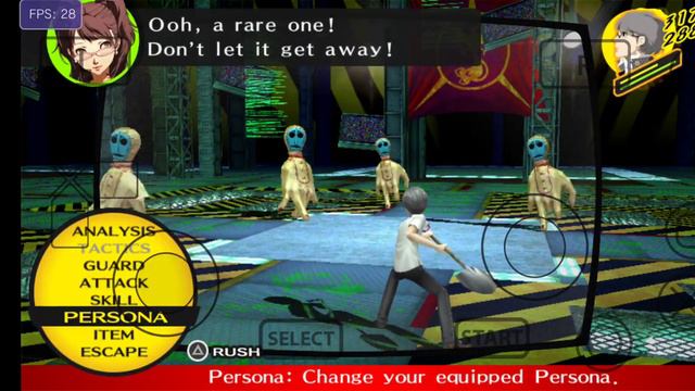 Persona 4 Golden Vita3k Android - Naoto dungeon Multi Golden hand смотреть онлайн